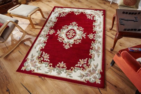 Royal Traditional Rug - Red