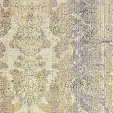 Timorous Beasties Patterned Wool Carpet - Linen Damask
