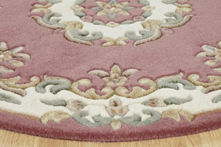 Royal Traditional Circle Rug - Rose Royal Traditional Circle Rug - Rose