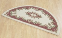 Royal Traditional Half Moon Rug - Cream Rose Royal Traditional Half Moon Rug - Cream Rose