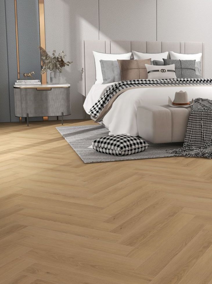 Georgian Oak Herringbone