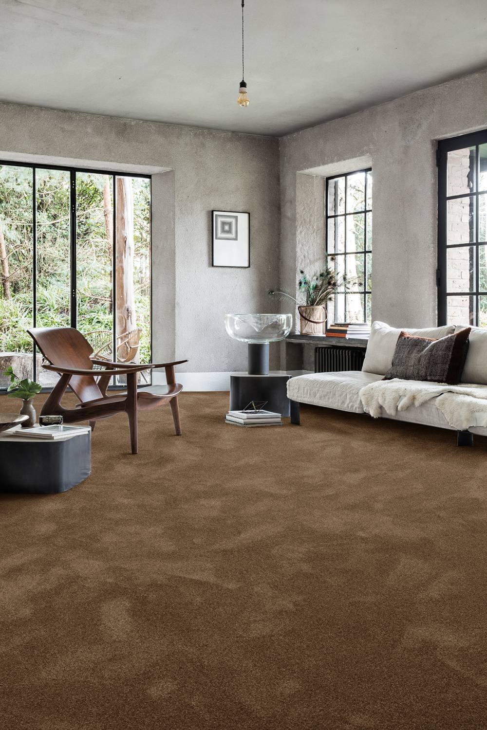 Aries Twist Carpet - 40 Moleskin
