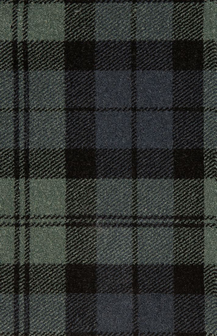 Midas Tartan Carpet - Green / Blue