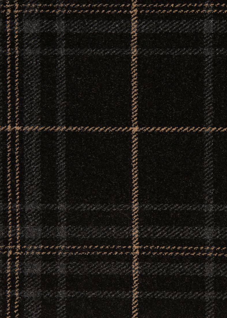 Midas Tartan Carpet - Grey / Stone Midas Tartan Carpet - Grey / Stone