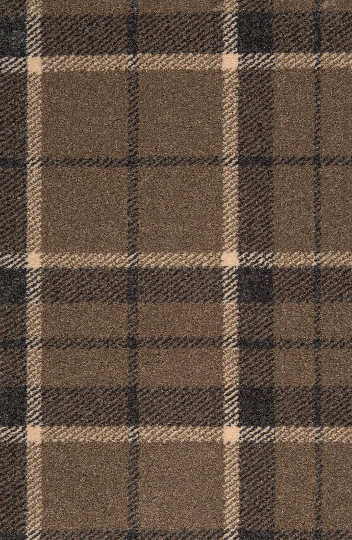 Midas Tartan Carpet - Mink Grey Midas Tartan Carpet - Mink Grey