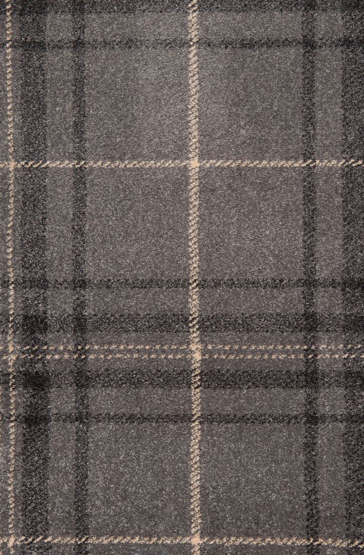 Midas Tartan Carpet - Soft Pewter