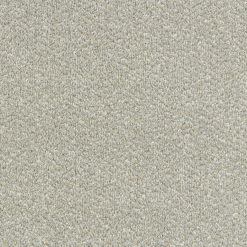 Invincible Tweed Stain Resistant Twist Carpet - Glacier