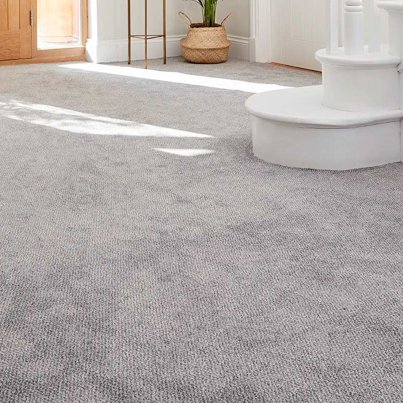 Invincible Tweed Stain Resistant Twist Carpet - Metallic