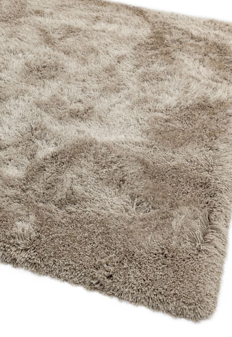 Waterfall Long Pile Shaggy Rug - Mink