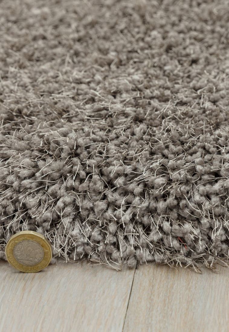 Waterfall Long Pile Shaggy Rug - Taupe Waterfall Long Pile Shaggy Rug - Taupe