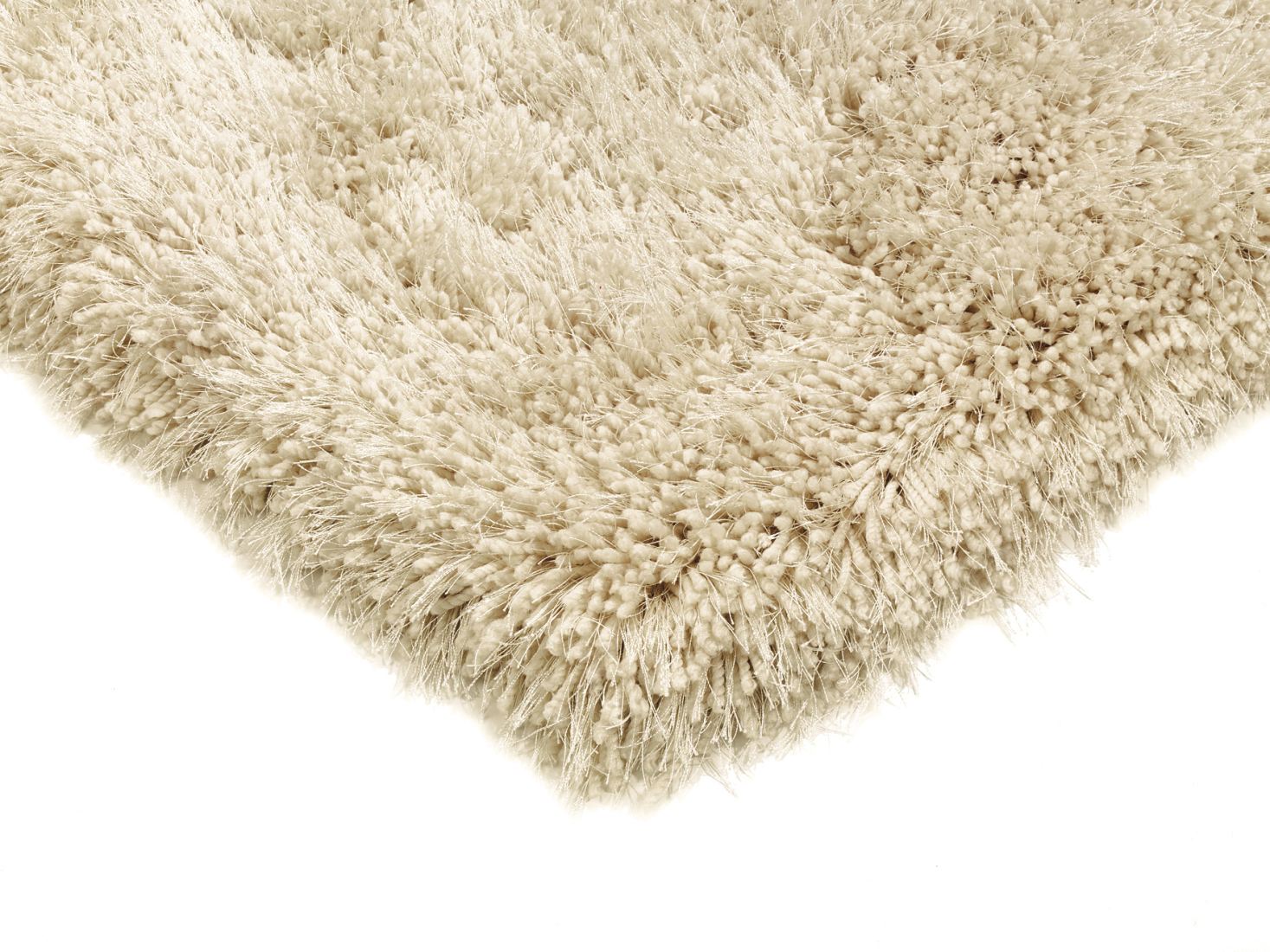 Waterfall Long Pile Shaggy Rug - Cream