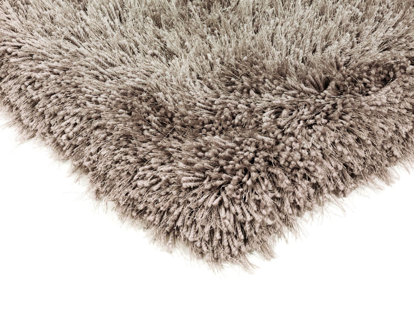 Waterfall Long Pile Shaggy Rug - Mink