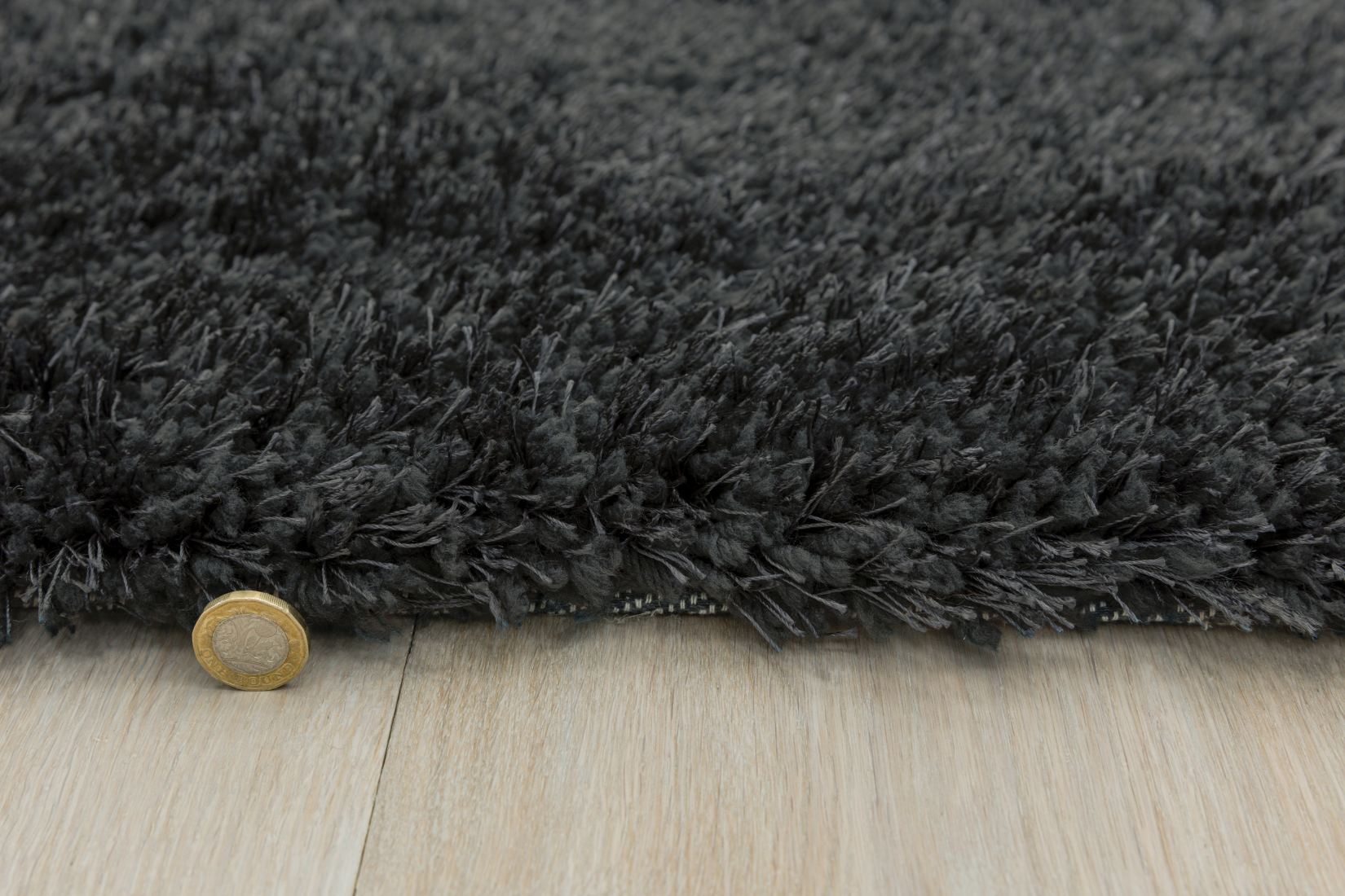 Diva Soft Touch Shaggy Rug - Charcoal Diva Soft Touch Shaggy Rug - Charcoal