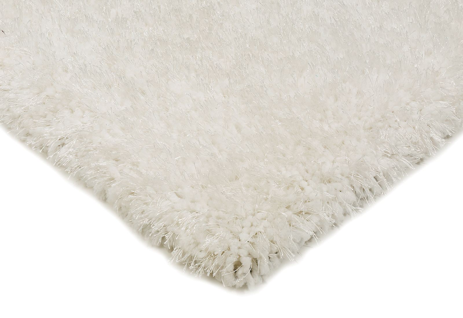 Diva Soft Touch Shaggy Rug - White Diva Soft Touch Shaggy Rug - White