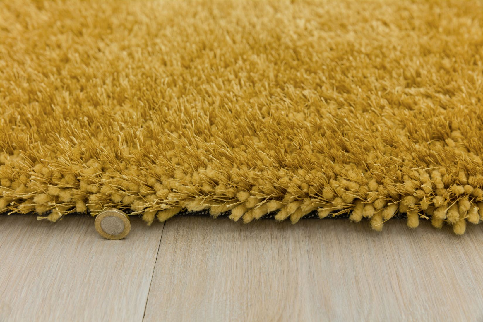 Diva Soft Touch Shaggy Rug - Yellow Diva Soft Touch Shaggy Rug - Yellow