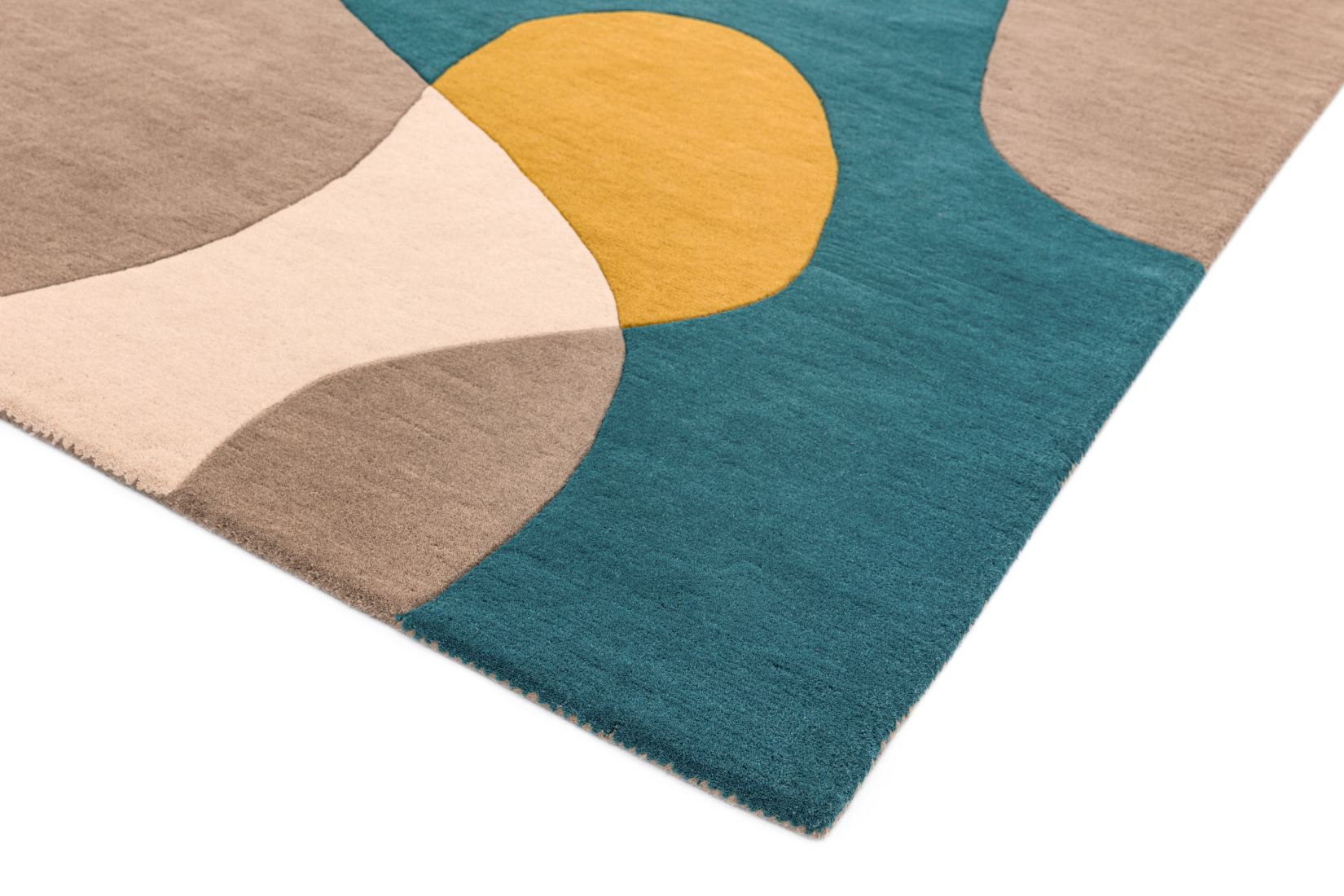 Matrix Modern Wool Rug - Arc Taupe MAX54