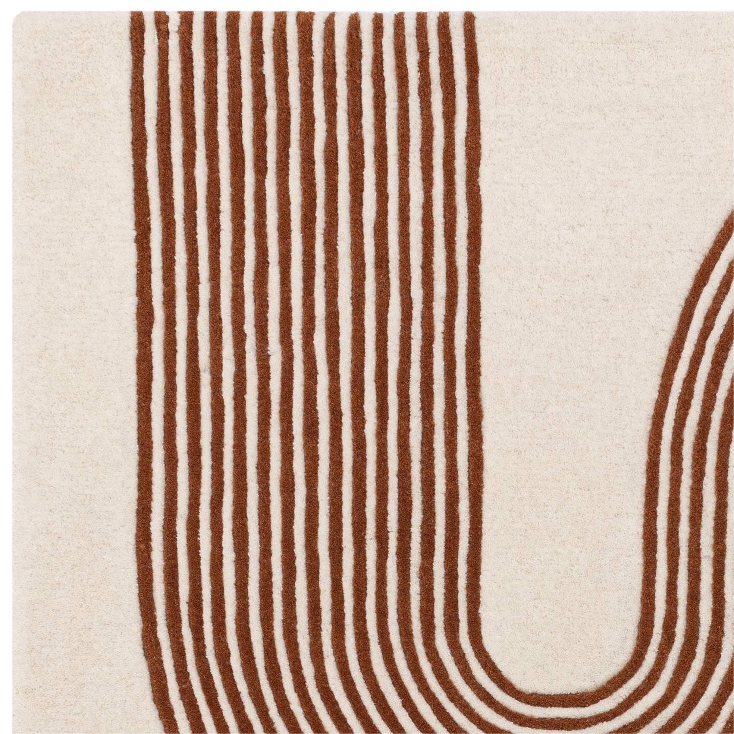 Matrix Modern Wool Rug - Arches Amber MAX85 Matrix Modern Wool Rug - Arches Amber MAX85