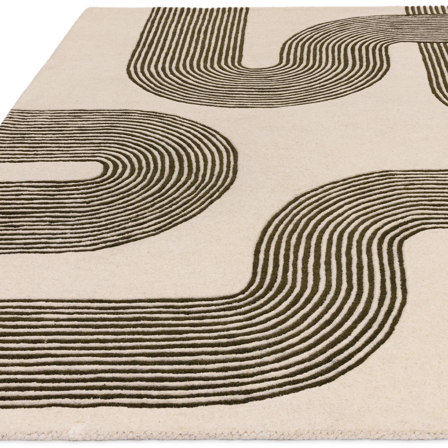 Matrix Modern Wool Rug - Arches Forest MAX86