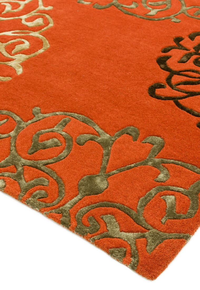 Matrix Modern Wool Rug - Tangier Terra MAX43 Matrix Modern Wool Rug - Tangier Terra MAX43