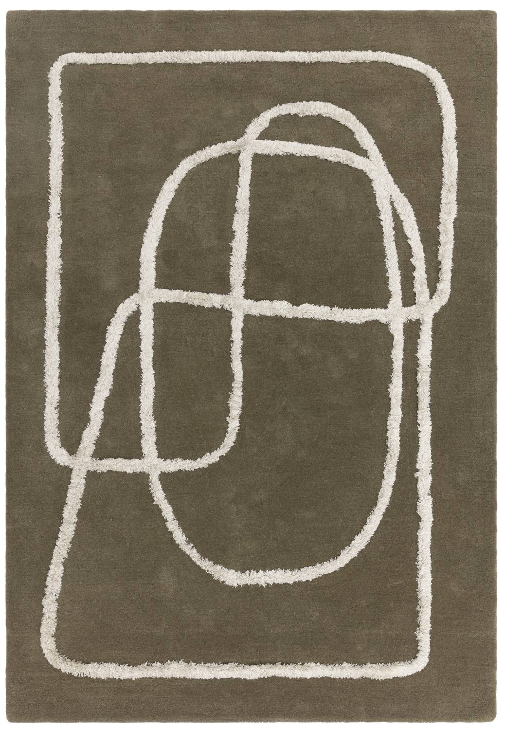Matrix Modern Wool Rug - Infinity Sage MAX93 Matrix Modern Wool Rug - Infinity Sage MAX93