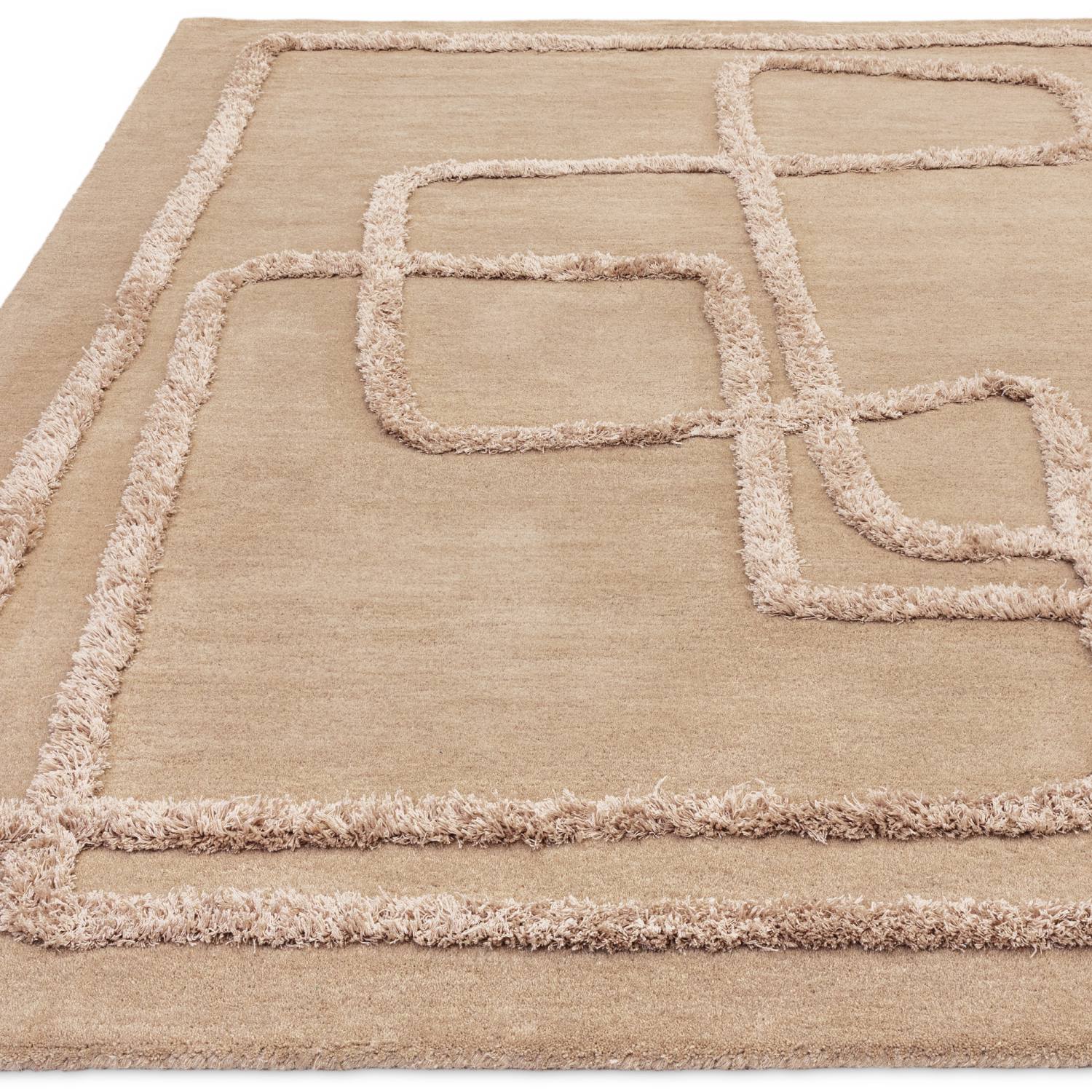 Matrix Modern Wool Rug - Infinity Sand MAX95 Matrix Modern Wool Rug - Infinity Sand MAX95