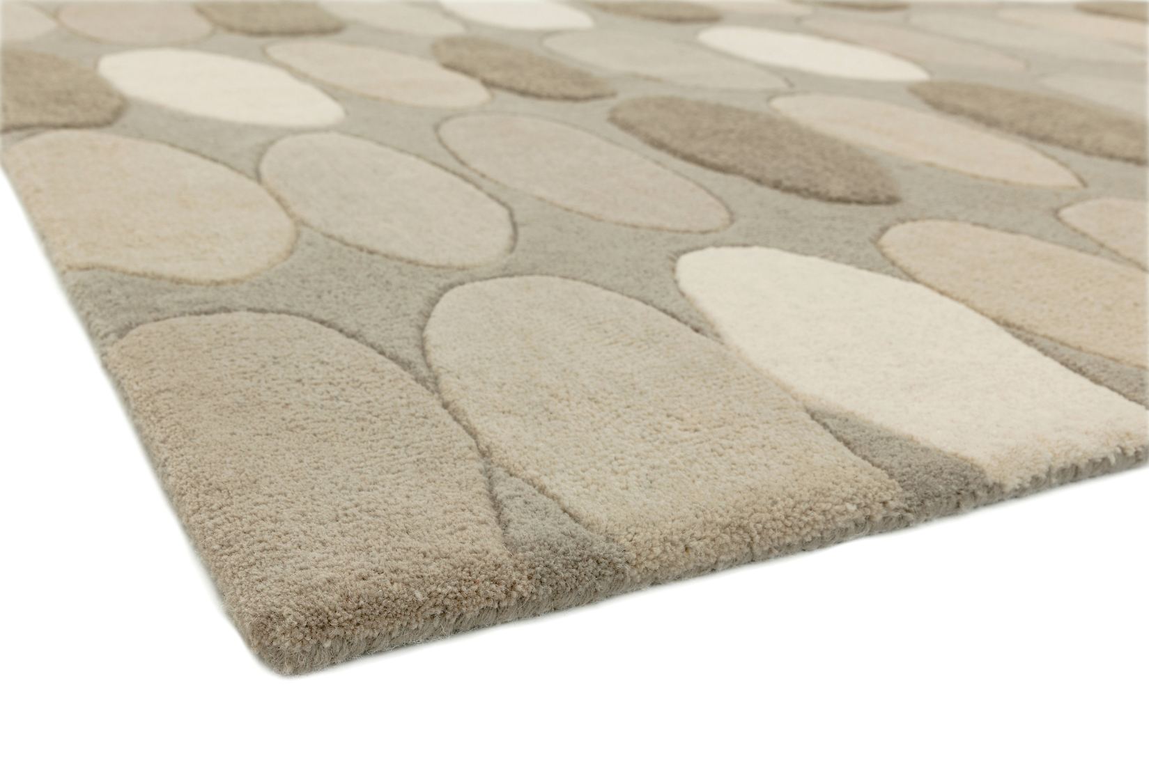 Matrix Geometric Wool Rug - Sofia Natural MAX31 Matrix Geometric Wool Rug - Sofia Natural MAX31
