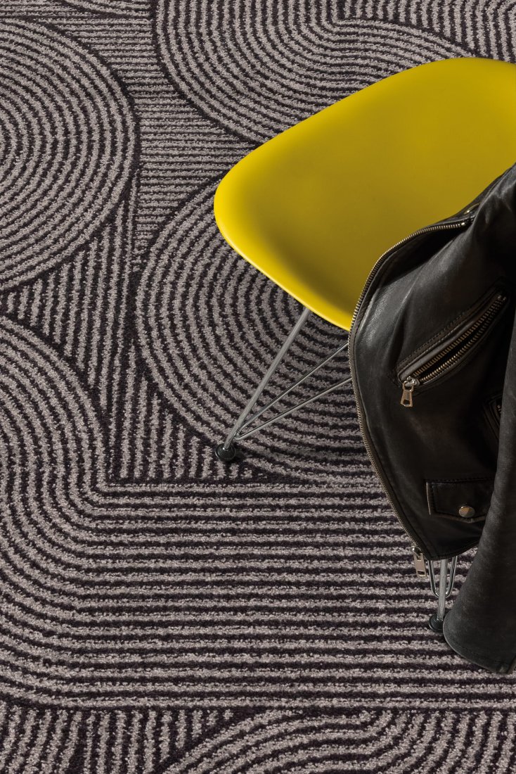 Muse Modern Rug - MU01 Charcoal Swirl