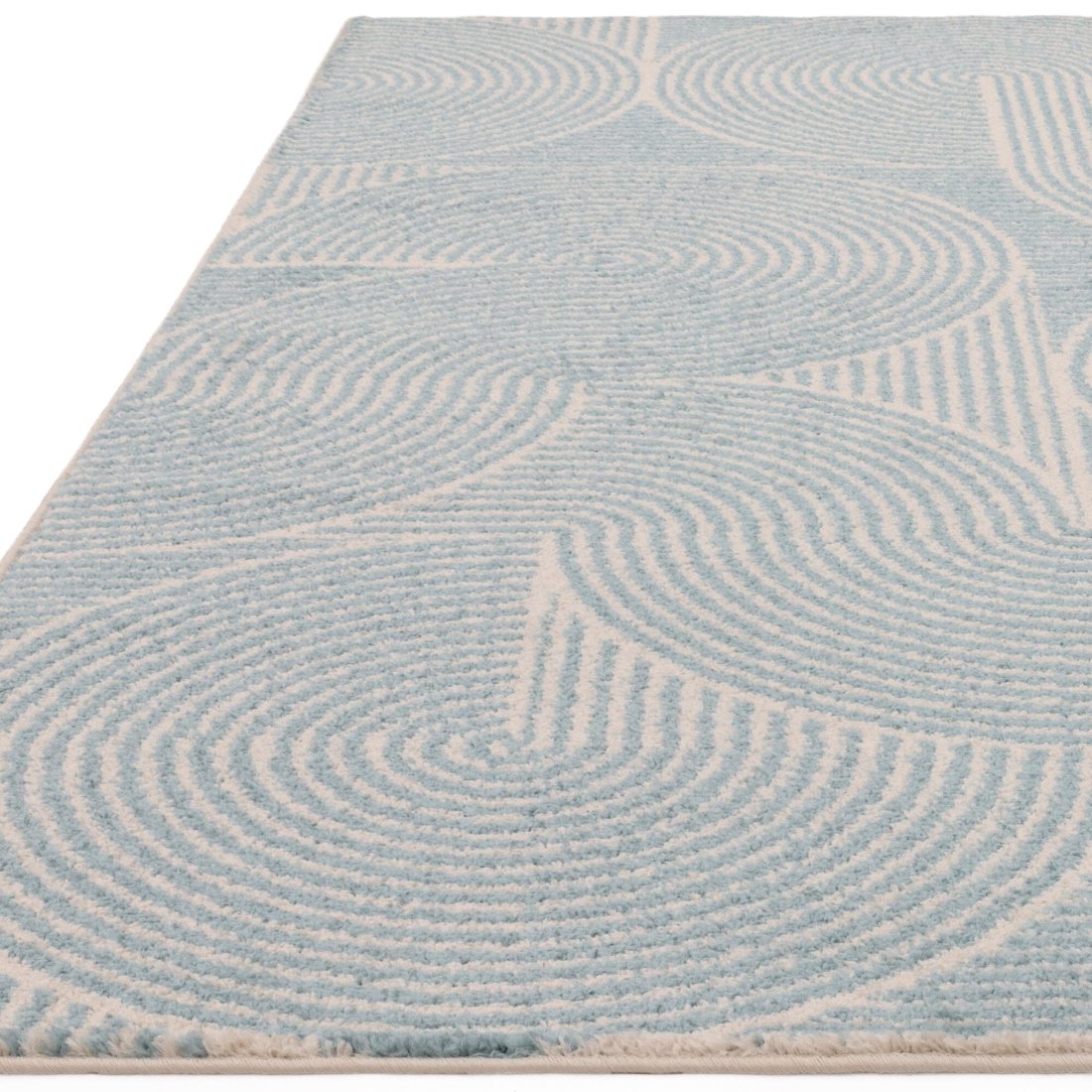 Muse Modern Rug - MU02 Blue Swirl