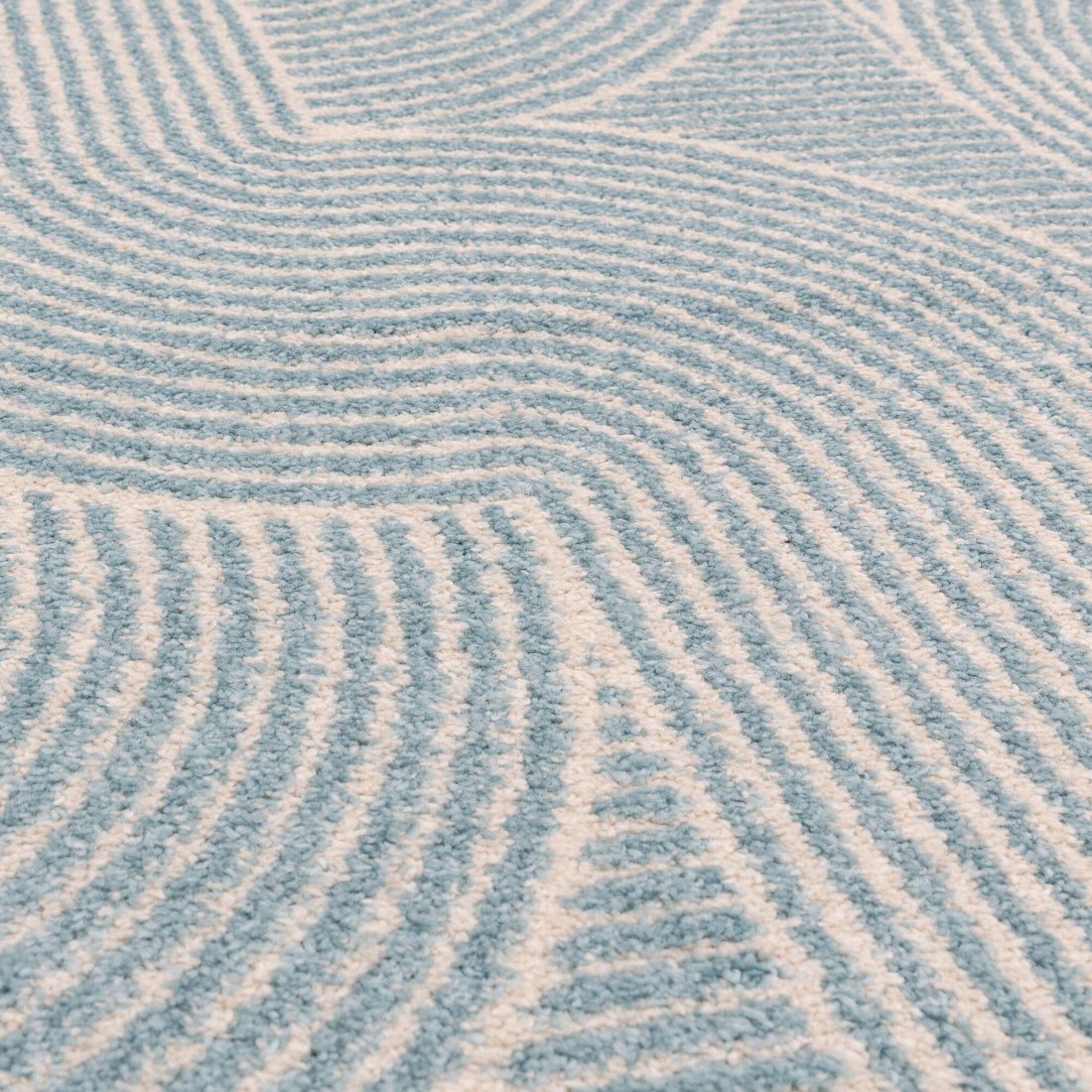 Muse Modern Rug - MU02 Blue Swirl Muse Modern Rug - MU02 Blue Swirl