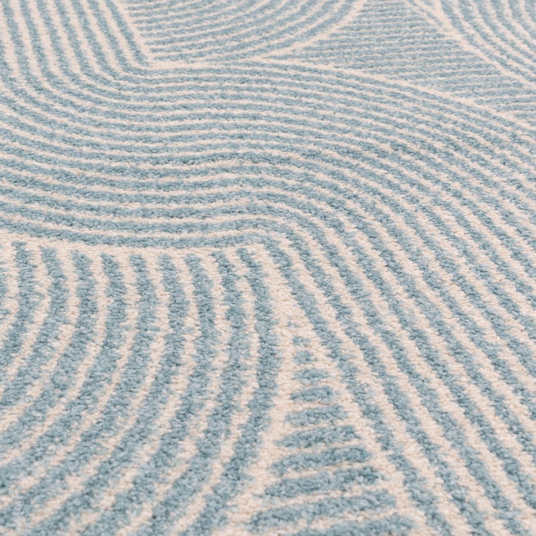 Muse Modern Rug - MU02 Blue Swirl