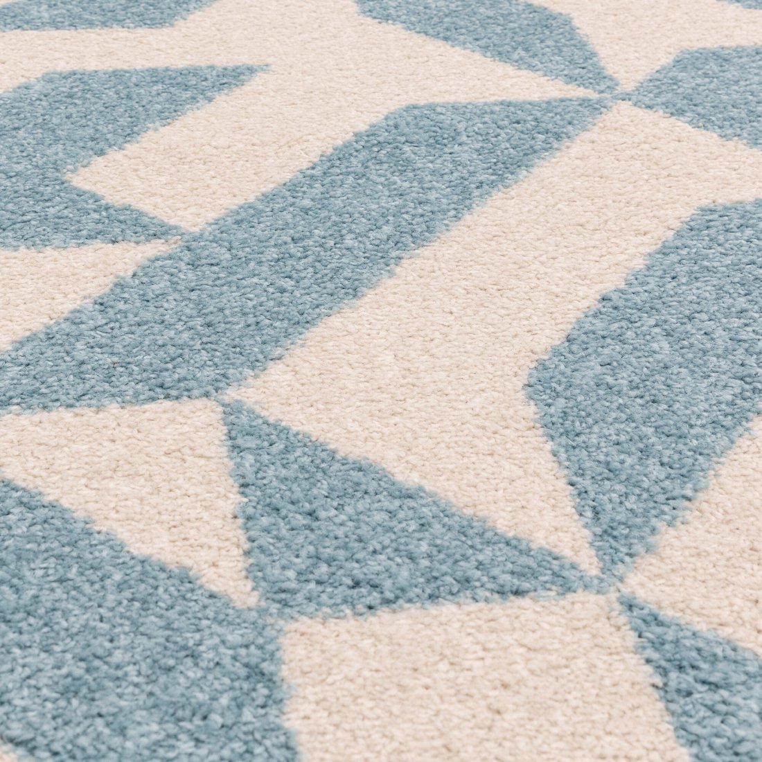 Muse Modern Rug - MU03 Blue Shapes