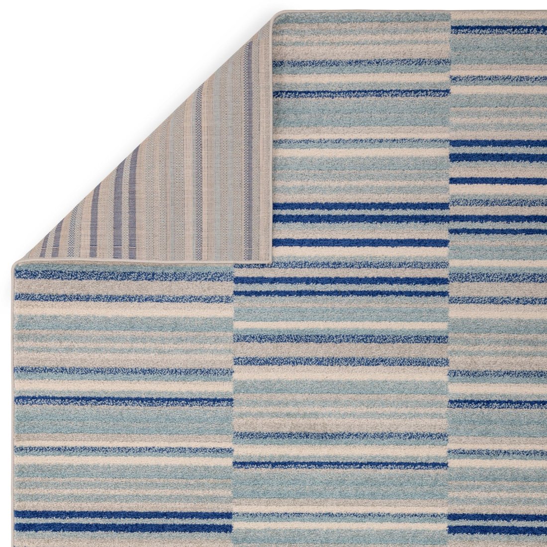 Muse Rug - MU05 Blue Stripe Muse Rug - MU05 Blue Stripe