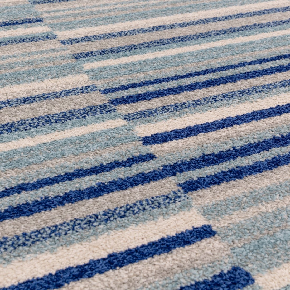 Muse Rug - MU05 Blue Stripe