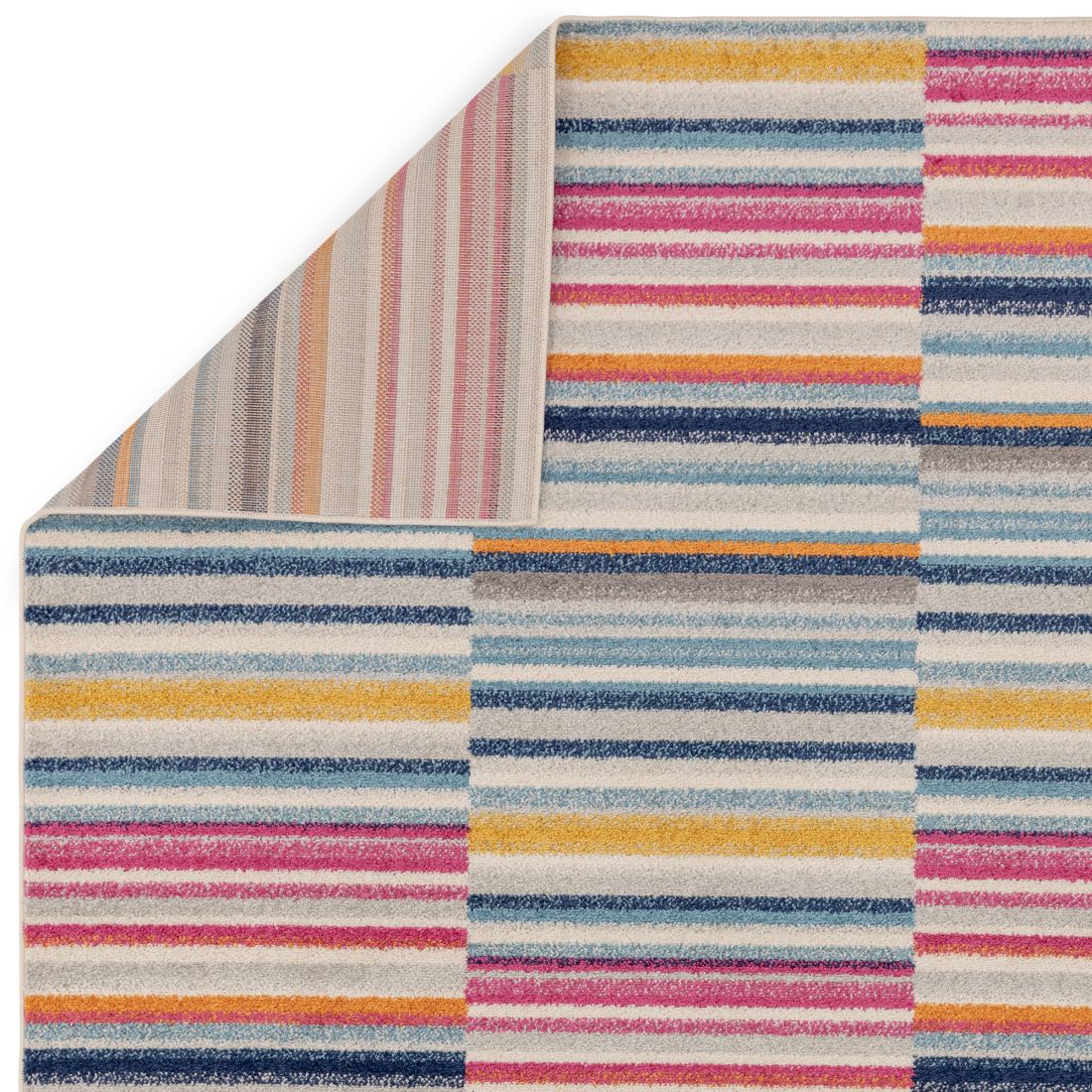 Muse Rug - MU06 Multi Stripe