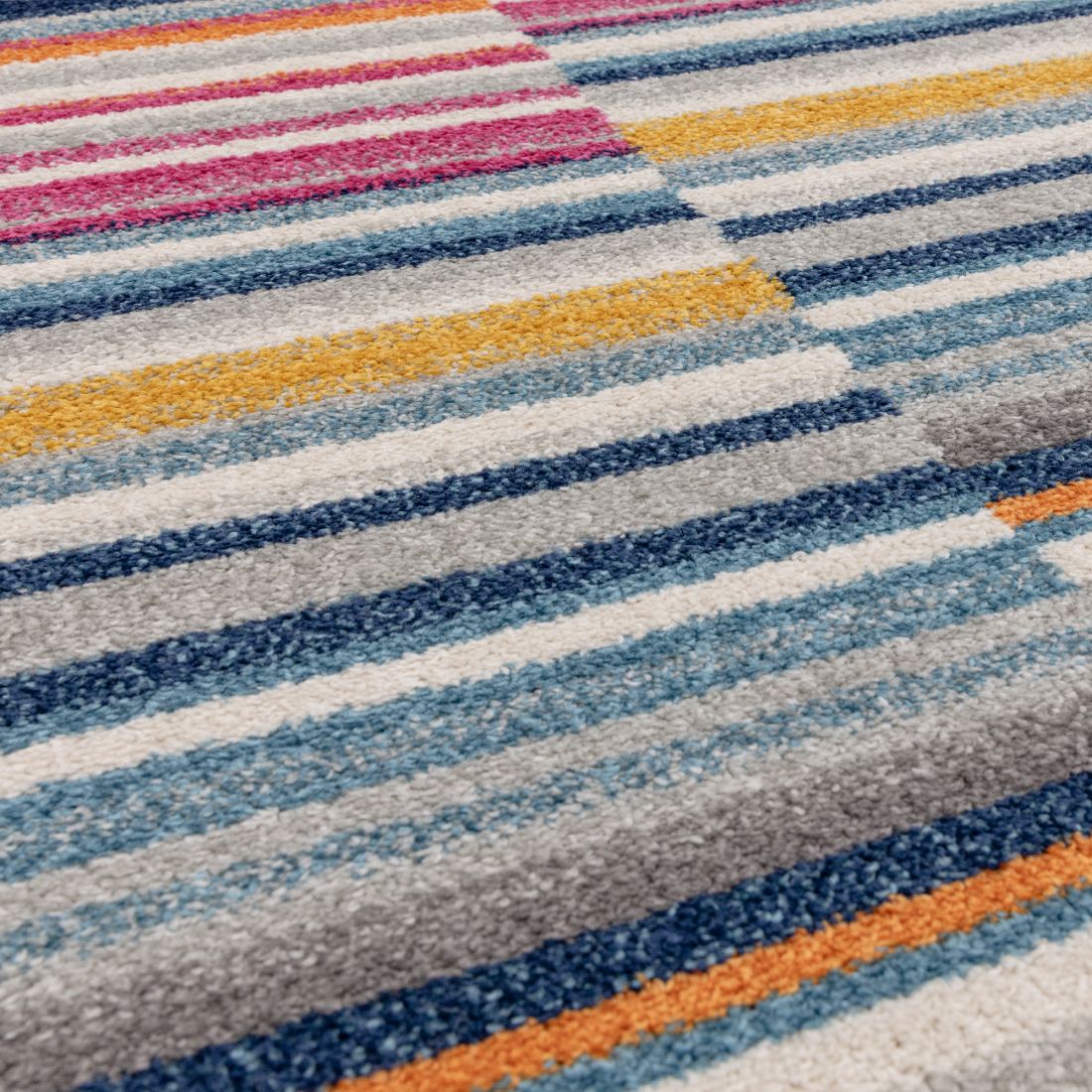 Muse Rug - MU06 Multi Stripe