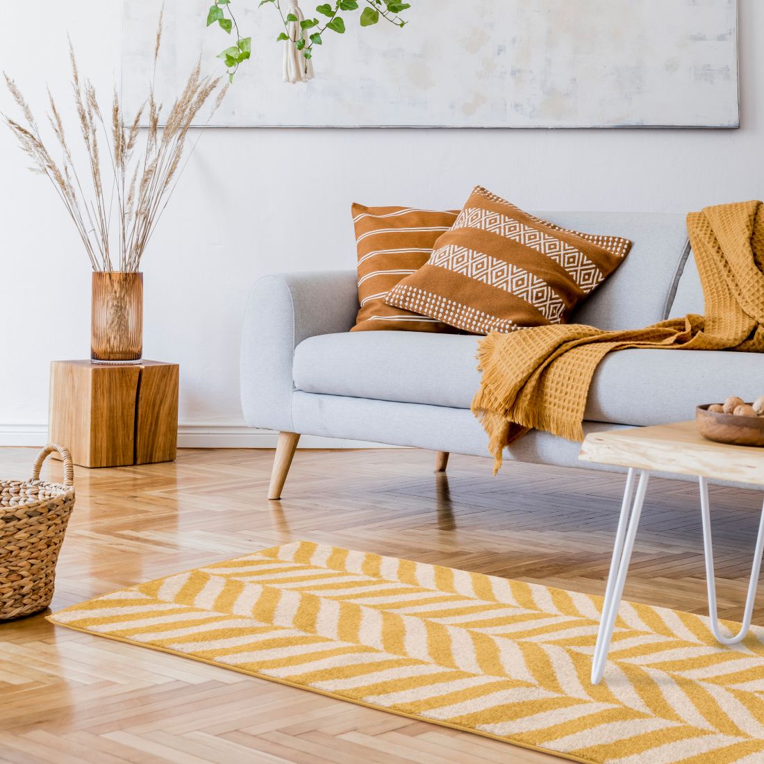 Muse Modern Runner - MU08 Yellow Chevron Muse Modern Runner - MU08 Yellow Chevron