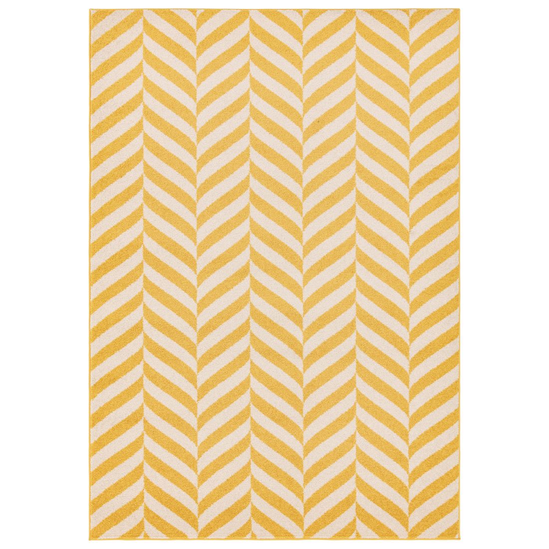 Muse Modern Rug - MU08 Yellow Chevron Muse Modern Rug - MU08 Yellow Chevron