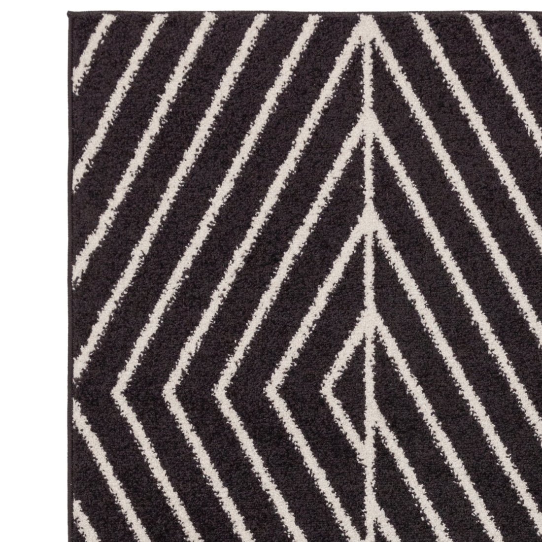 Muse Modern Rug - MU10 Black Linear