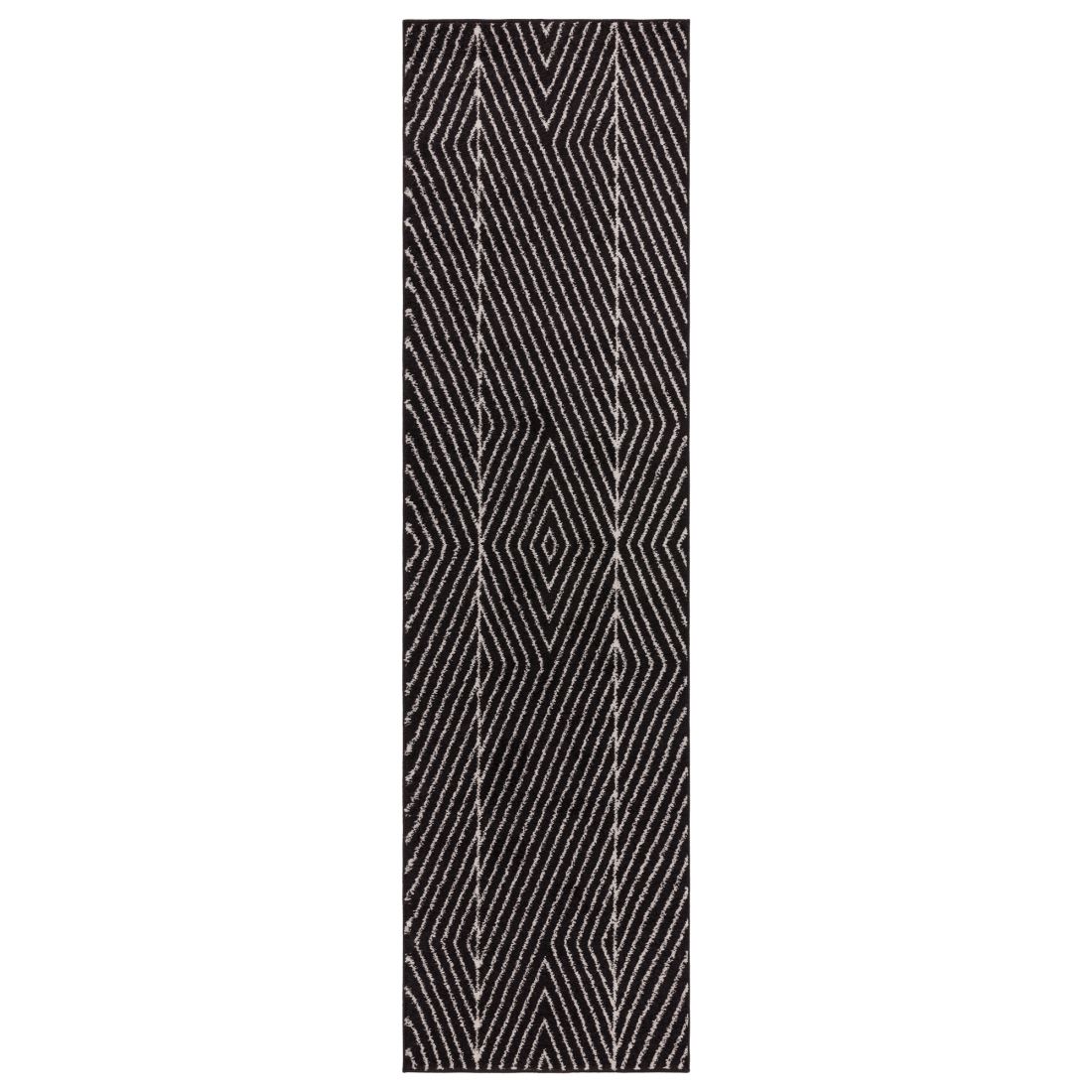 Muse Modern Rug - MU10 Black Linear