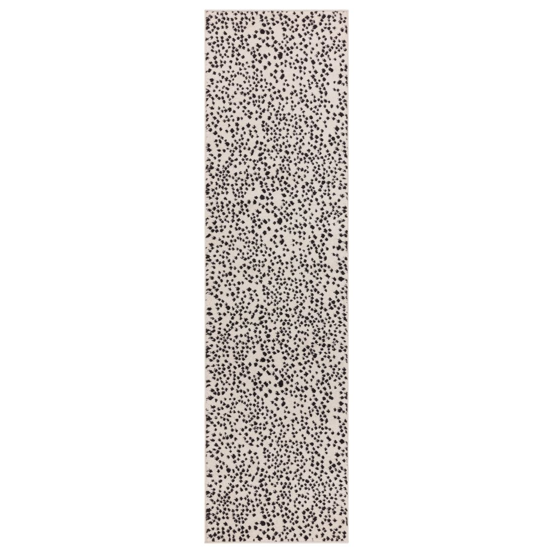 Muse Abstract Rug - MU11 Black Spotty