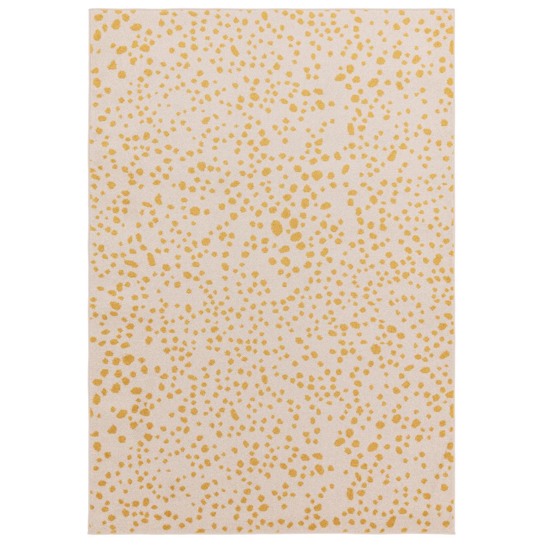 Muse Abstract Rug - MU12 Yellow Spotty Muse Abstract Rug - MU12 Yellow Spotty