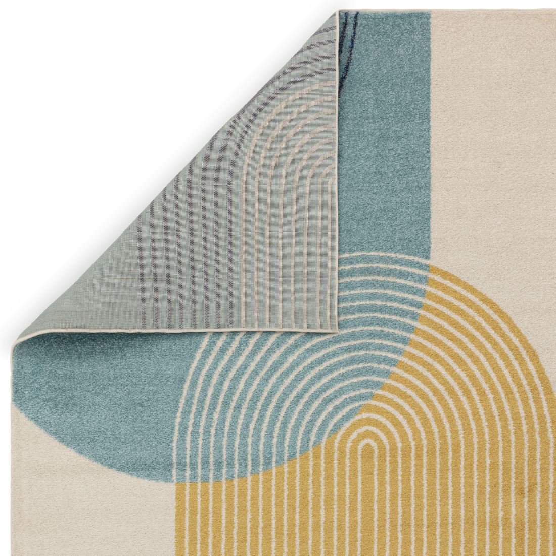 Muse Modern Rug - MU15 Blue Retro