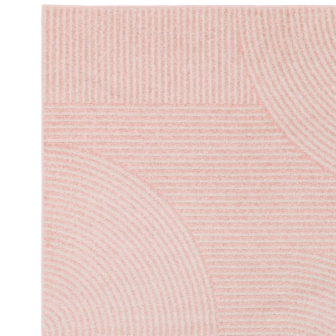 Muse Modern Rug - MU17 Pink Geometric