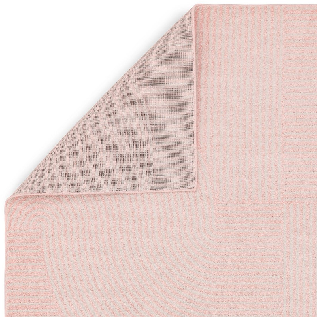 Muse Modern Rug - MU17 Pink Geometric