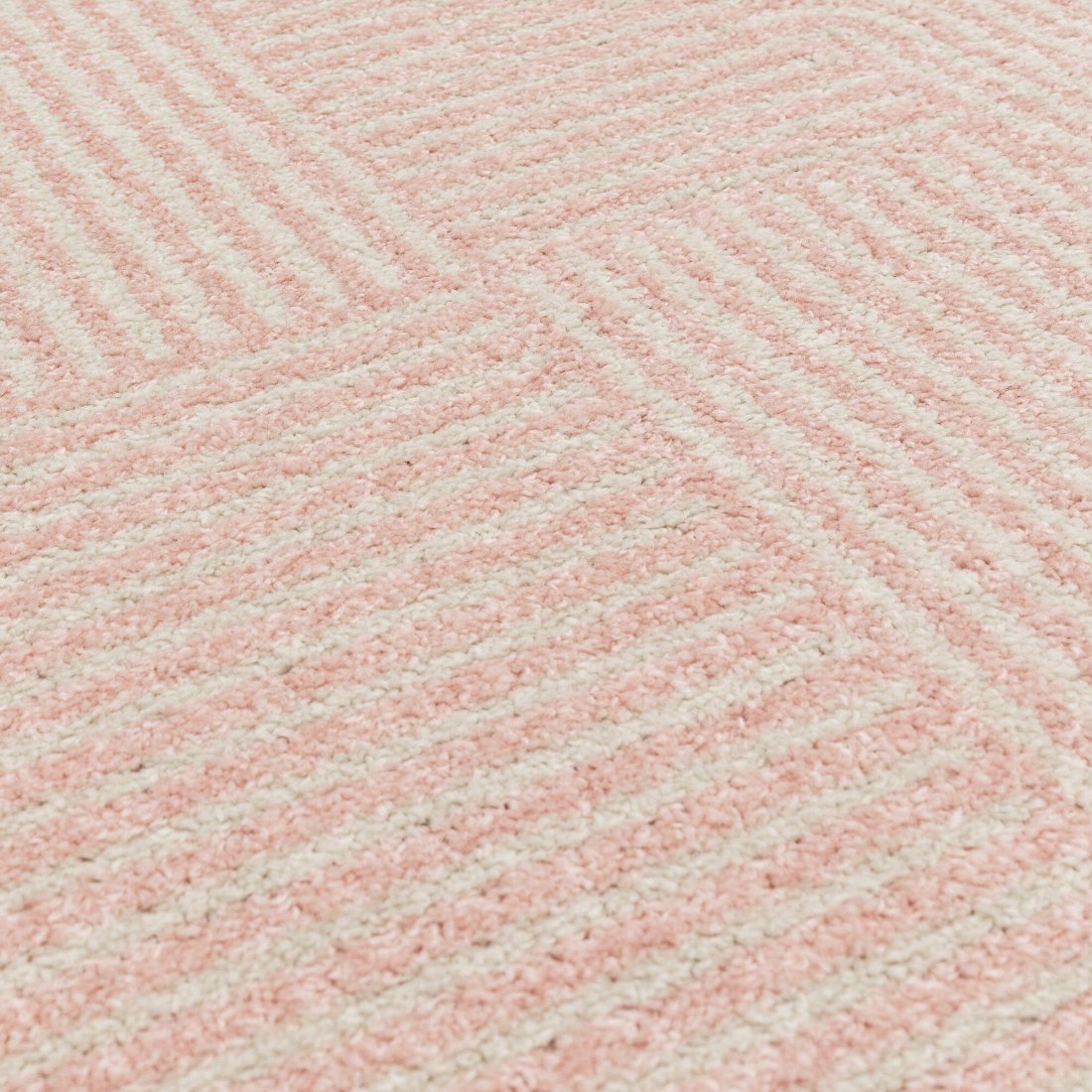 Muse Modern Rug - MU17 Pink Geometric Muse Modern Rug - MU17 Pink Geometric