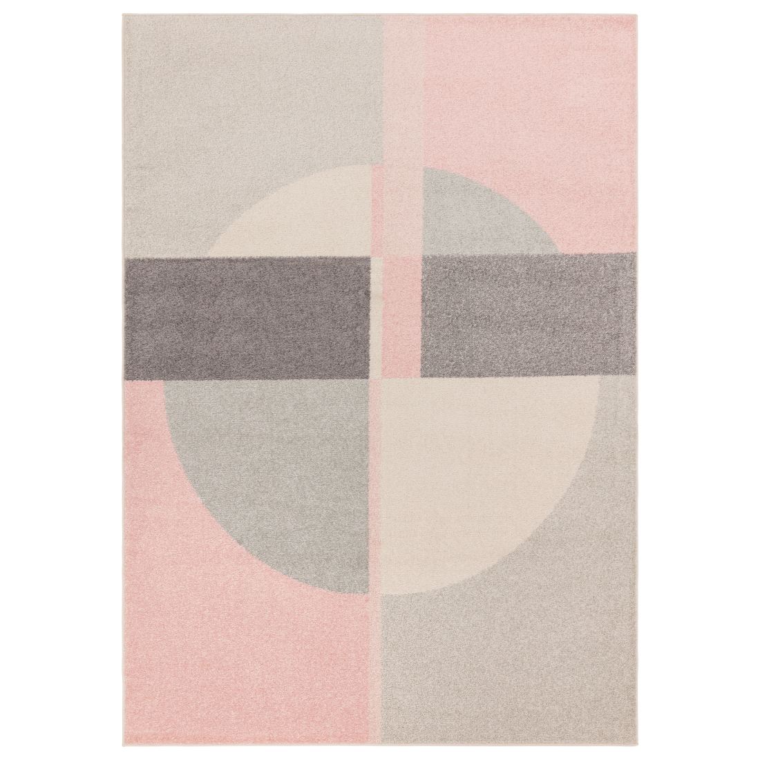 Muse Modern Rug - MU21 Pink Circle