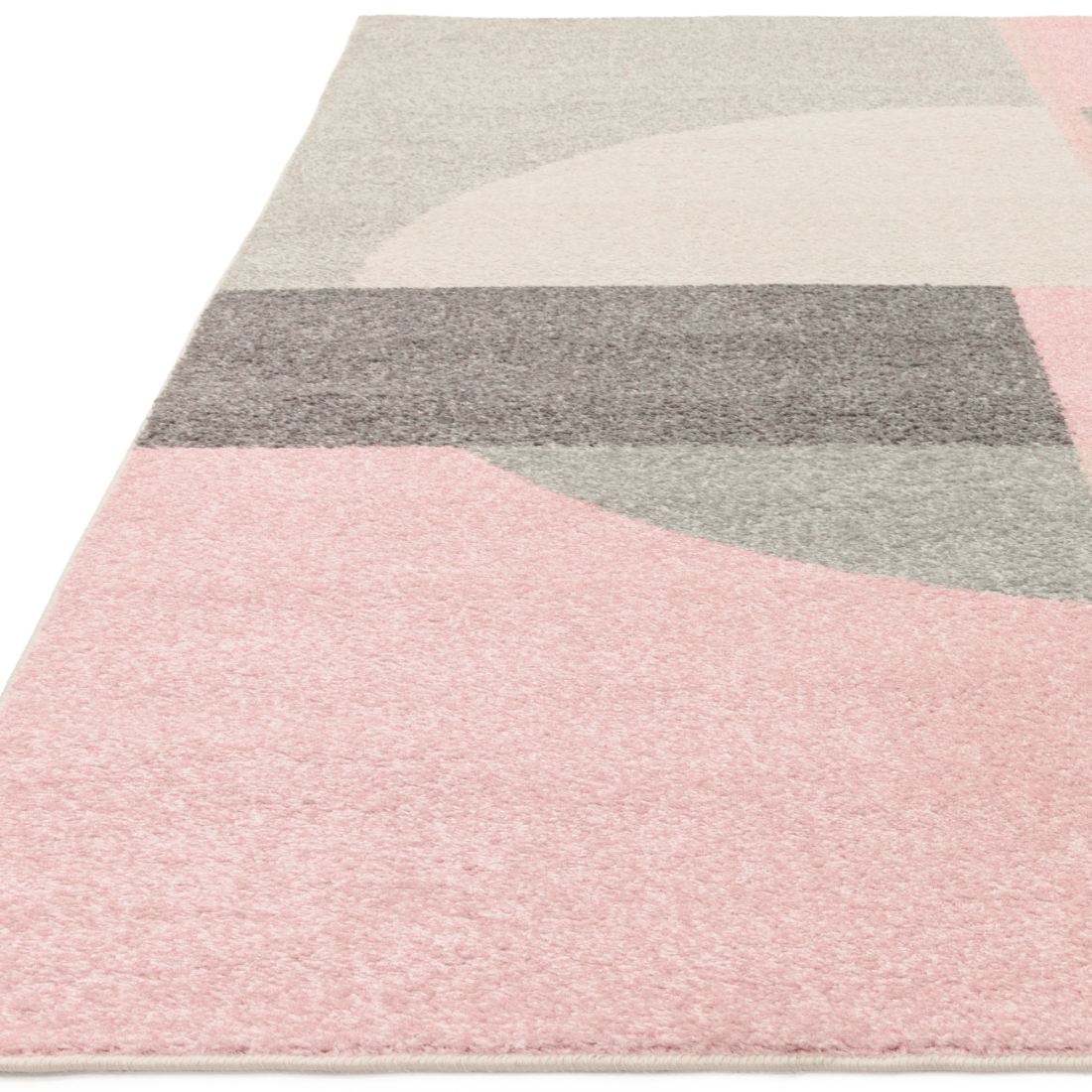 Muse Modern Rug - MU21 Pink Circle