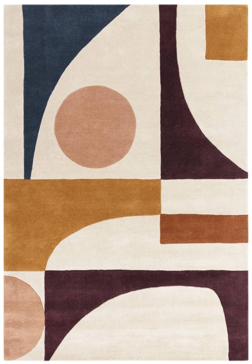 Reef Geometric Wool Rug - Connect Multi RF23 Reef Geometric Wool Rug - Connect Multi RF23