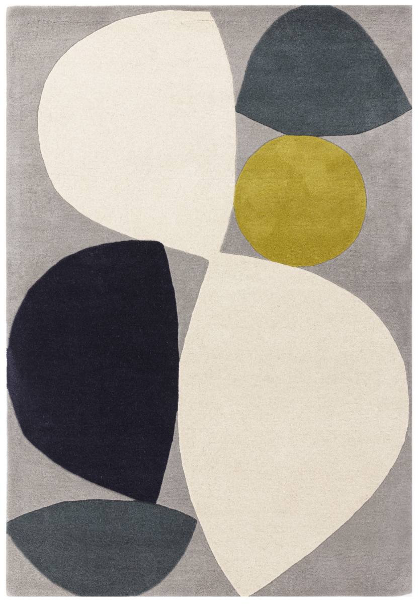 Reef Geometric Wool Rug - Mid Century Teal RF25 Reef Geometric Wool Rug - Mid Century Teal RF25