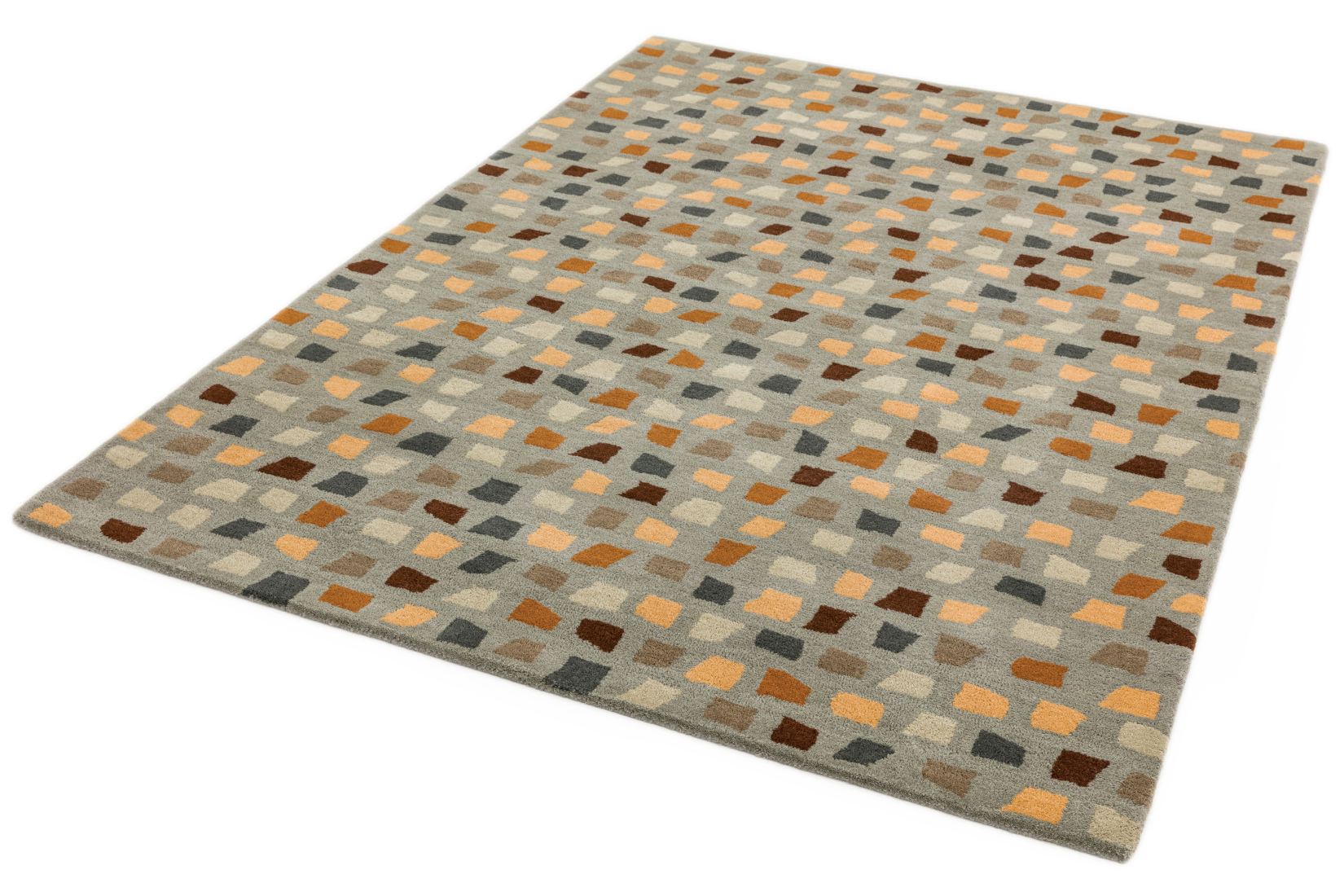 Reef Wool Rug - Pixel Grey Multi RF07 Reef Wool Rug - Pixel Grey Multi RF07